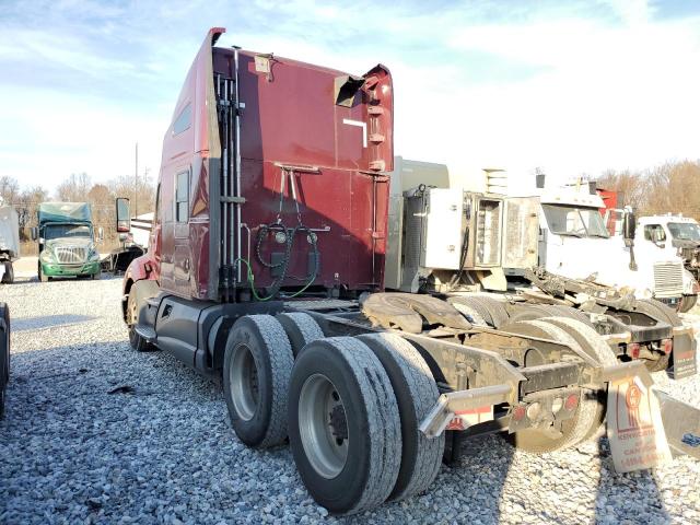 1XKYDP9X1FJ448917 - 2015 KENWORTH CONSTRUCTI T680 BURGUNDY photo 3