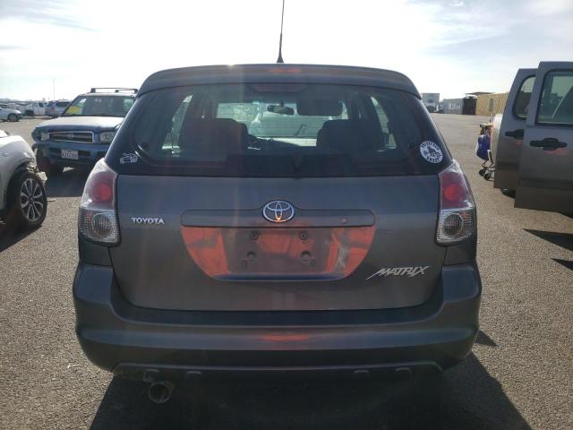 2T1KR32E28C688447 - 2008 TOYOTA COROLLA MA XR GRAY photo 6