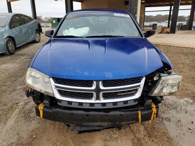 1C3CDZAG9DN748440 - 2013 DODGE AVENGER SE BLUE photo 5