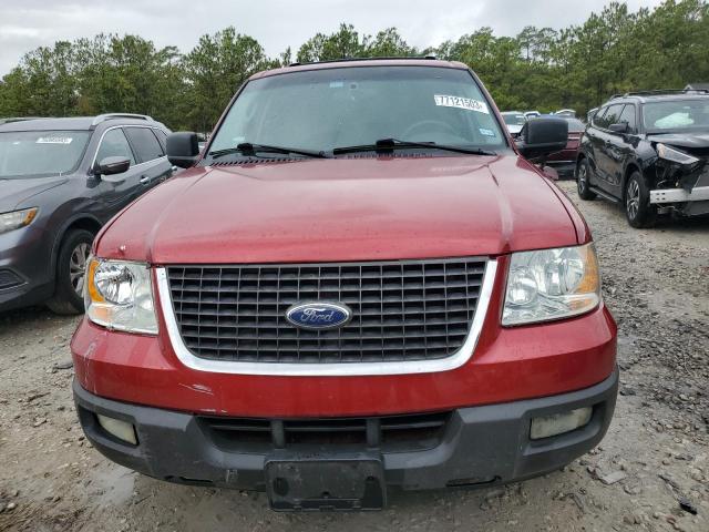 1FMPU15L24LA18205 - 2004 FORD EXPEDITION XLT RED photo 5