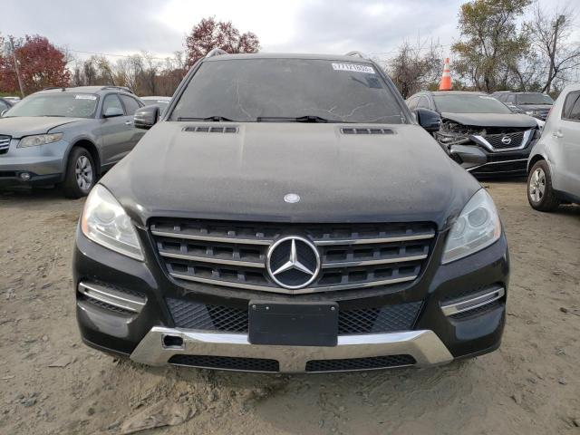 4JGDA5HB9FA551379 - 2015 MERCEDES-BENZ ML 350 4MATIC BLACK photo 5