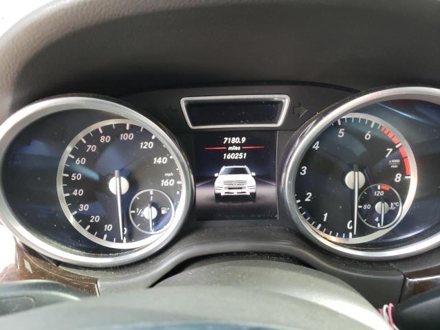 4JGDA5HB9FA551379 - 2015 MERCEDES-BENZ ML 350 4MATIC BLACK photo 9