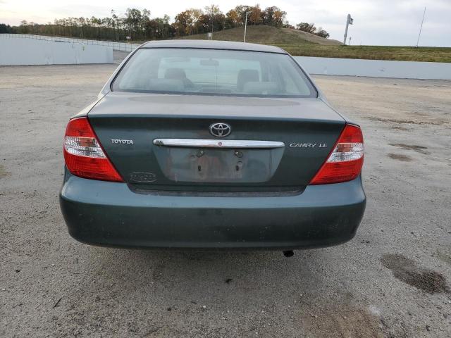 JTDBE32KX20047131 - 2002 TOYOTA CAMRY LE GREEN photo 6