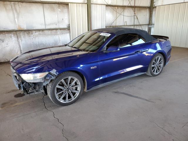 1FATP8FF2G5334231 - 2016 FORD MUSTANG GT BLUE photo 1