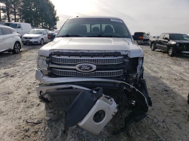 1FTFW1ET4CFA65386 - 2012 FORD F150 SUPERCREW SILVER photo 5