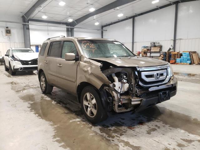 5FNYF3H75BB023556 - 2011 HONDA PILOT EXLN TAN photo 4