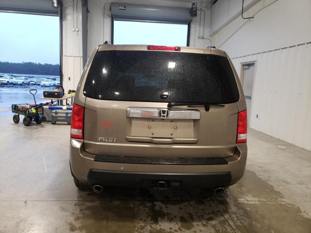 5FNYF3H75BB023556 - 2011 HONDA PILOT EXLN TAN photo 6