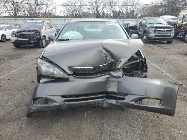 4T1BF32K73U560212 - 2003 TOYOTA CAMRY LE GRAY photo 5