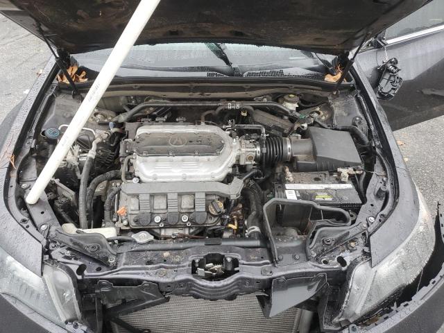 19UUA8F7XCA010147 - 2012 ACURA TL BLACK photo 11