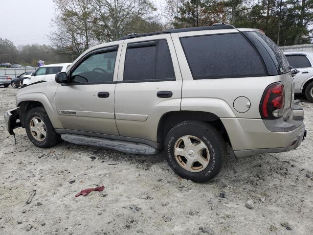 1GNDS13S632354605 - 2003 CHEVROLET TRAILBLAZE BEIGE photo 2