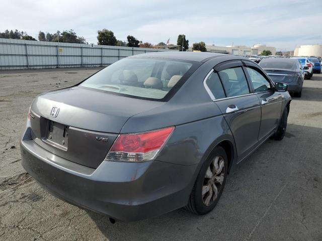 1HGCP36739A024686 - 2009 HONDA ACCORD EX GRAY photo 3