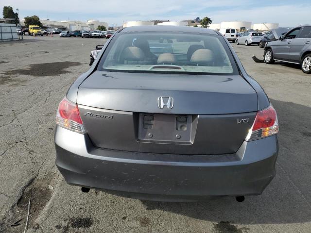 1HGCP36739A024686 - 2009 HONDA ACCORD EX GRAY photo 6