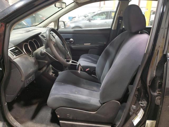 3N1BC13E09L481545 - 2009 NISSAN VERSA S BLACK photo 7