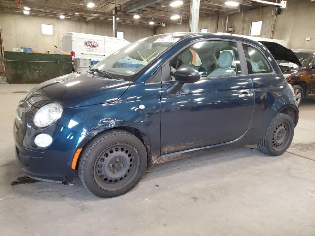 3C3CFFAR6DT726311 - 2013 FIAT 500 POP BLUE photo 1