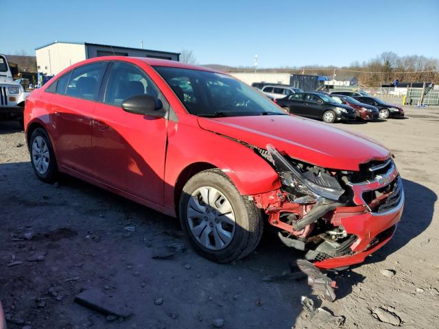 1G1PC5SH5G7185727 - 2016 CHEVROLET CRUZE LIMI LS RED photo 4