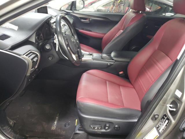 JTJDARBZ1M2184547 - 2021 LEXUS NX 300 BASE ნაცრისფერი ფოტო 7