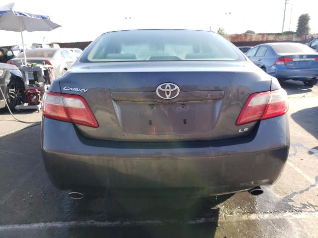 4T1BK46K17U023157 - 2007 TOYOTA CAMRY LE CHARCOAL photo 6