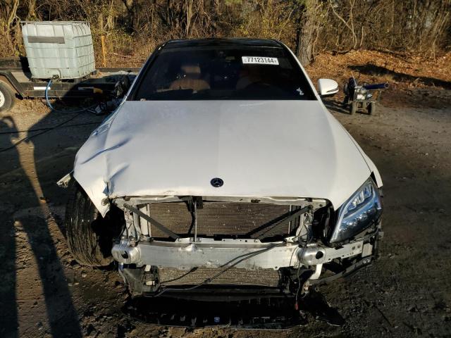 55SWF8EB5KU311105 - 2019 MERCEDES-BENZ C 300 4MATIC WHITE photo 5