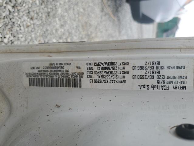 ZFBERFBTXF6A81252 - 2015 RAM PROMASTER SLT Սպիտակ լուսանկար 13