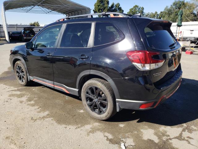 JF2SKAPC6KH544386 - 2019 SUBARU FORESTER SPORT BLACK photo 2