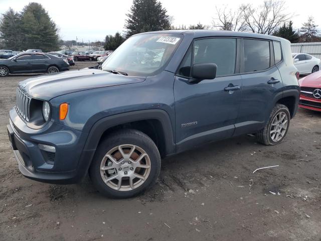 ZACNJDB13PPP15548 - 2023 JEEP RENEGADE LATITUDE BLUE photo 1