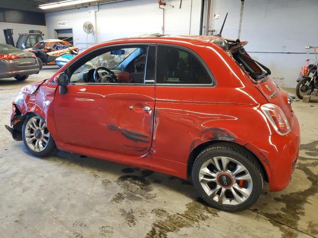 3C3CFFBR1FT509234 - 2015 FIAT 500 SPORT RED photo 2