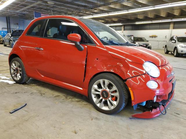 3C3CFFBR1FT509234 - 2015 FIAT 500 SPORT RED photo 4