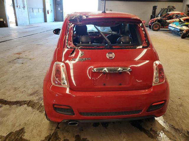 3C3CFFBR1FT509234 - 2015 FIAT 500 SPORT RED photo 6