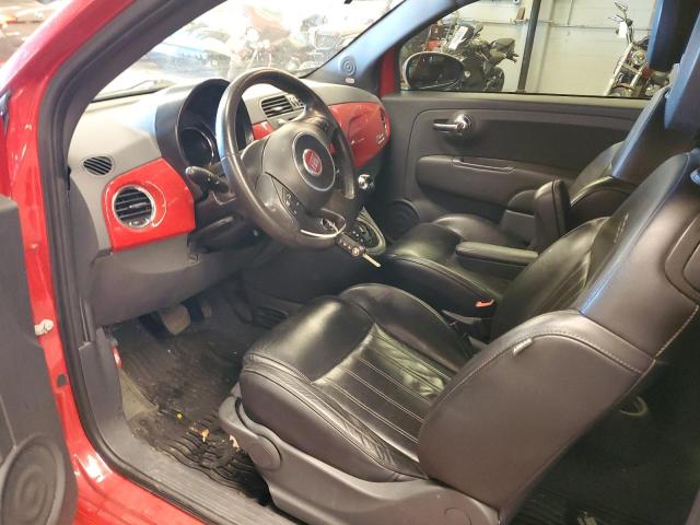 3C3CFFBR1FT509234 - 2015 FIAT 500 SPORT RED photo 7