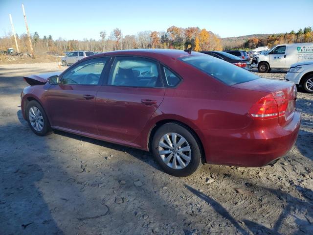 1VWAT7A32FC012720 - 2015 VOLKSWAGEN PASSAT S BURGUNDY photo 2