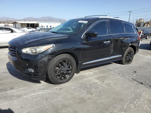 5N1AL0MN0FC549573 - 2015 INFINITI QX60 BLACK photo 1