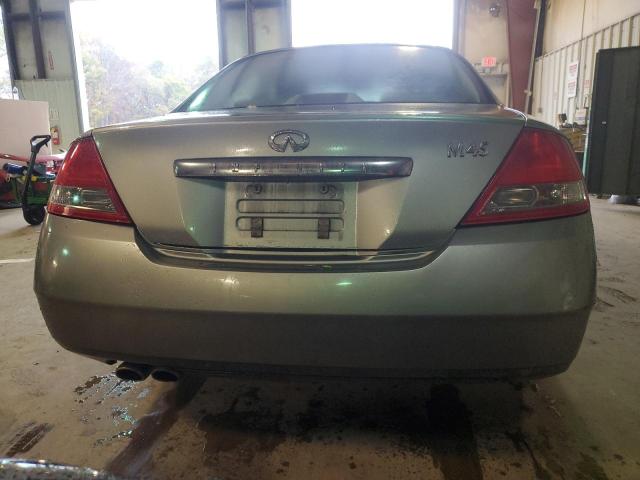 JNKAY41E33M003484 - 2003 INFINITI M45 SILVER photo 6