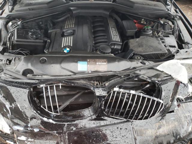 WBANU53518CT01429 - 2008 BMW 528 I BLACK photo 11