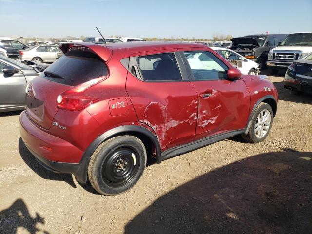 JN8AF5MV8DT216337 - 2013 NISSAN JUKE S RED photo 3