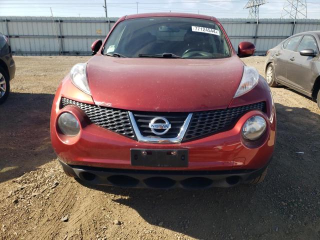 JN8AF5MV8DT216337 - 2013 NISSAN JUKE S RED photo 5