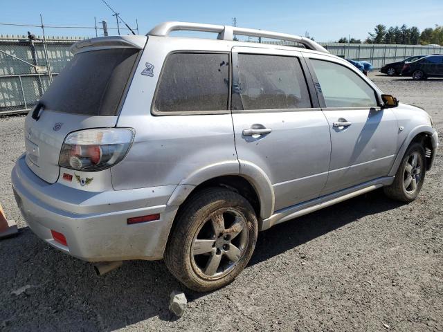 JA4LX41F66U025242 - 2006 MITSUBISHI OUTLANDER SE SILVER photo 3