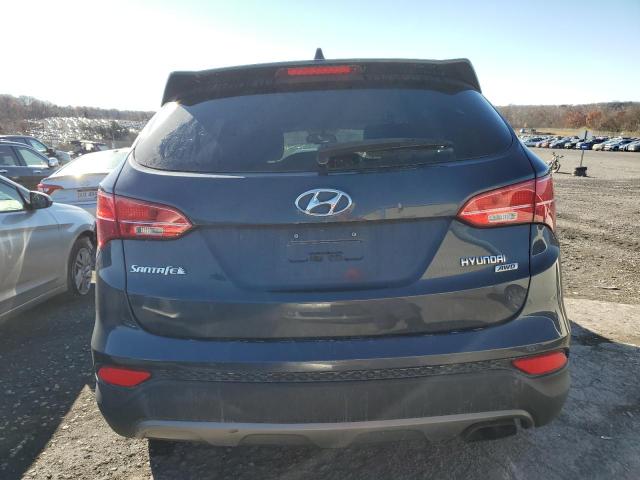 5XYZTDLB7DG019860 - 2013 HYUNDAI SANTA FE S GRAY photo 6