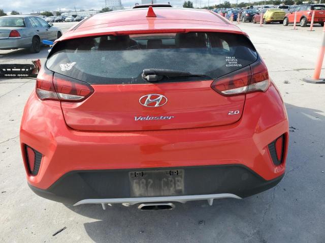 KMHTG6AF3KU004310 - 2019 HYUNDAI VELOSTER BASE RED photo 6