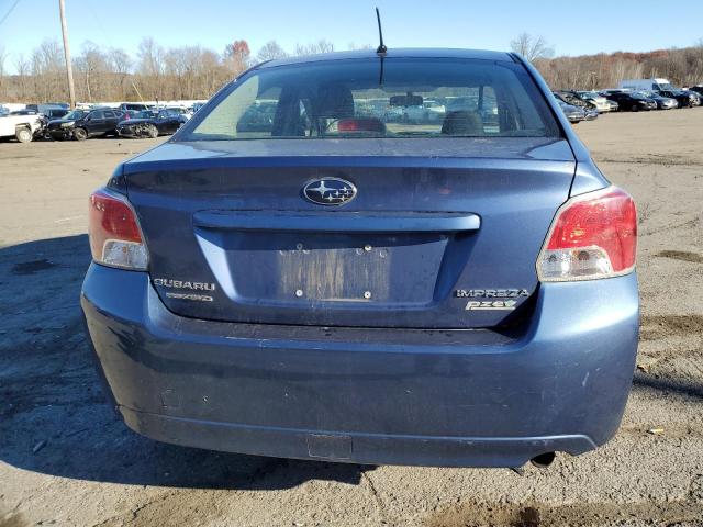 JF1GJAA60CH007661 - 2012 SUBARU IMPREZA BLUE photo 6