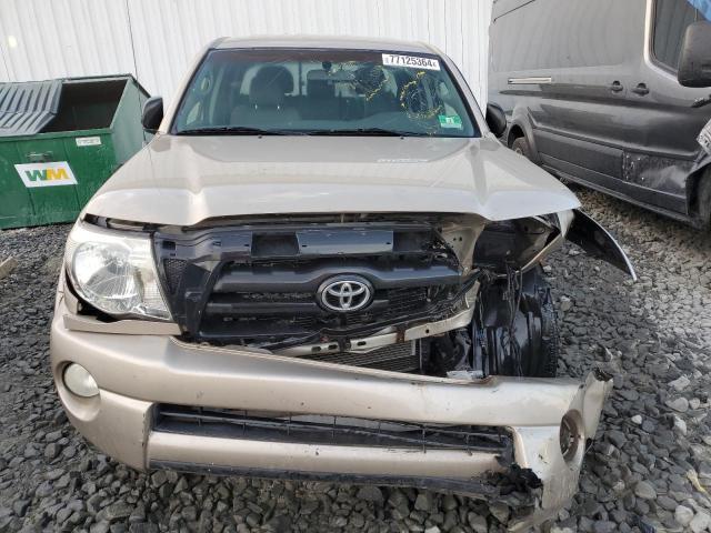 5TELU42N55Z126718 - 2005 TOYOTA TACOMA DOUBLE CAB TAN photo 5