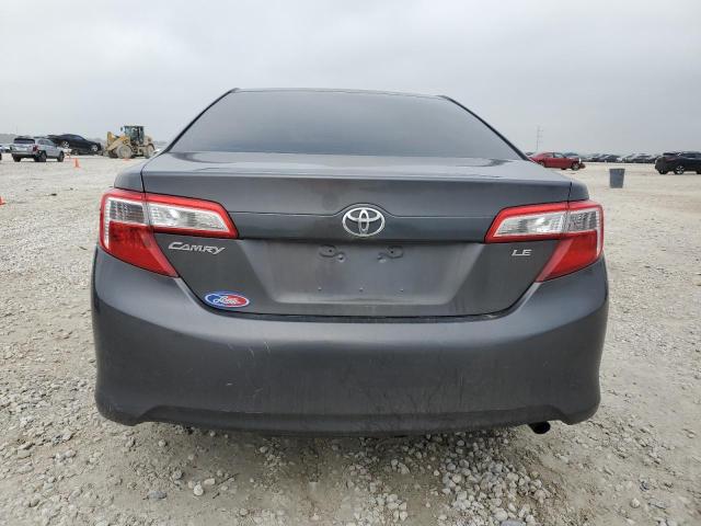 4T1BF1FK8CU127688 - 2012 TOYOTA CAMRY BASE GRAY photo 6