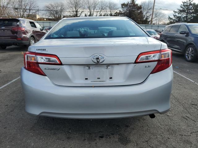 4T1BF1FK3DU711899 - 2013 TOYOTA CAMRY L SILVER photo 6