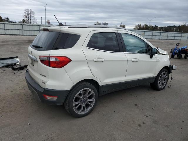 MAJ3S2KE8LC325015 - 2020 FORD ECOSPORT TITANIUM WHITE photo 3