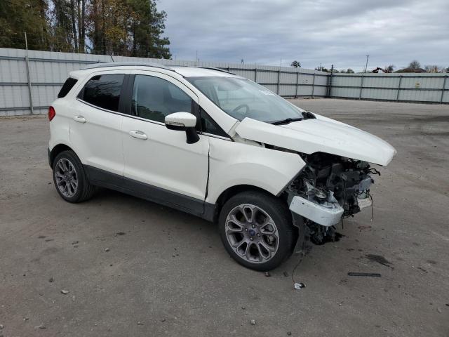 MAJ3S2KE8LC325015 - 2020 FORD ECOSPORT TITANIUM WHITE photo 4