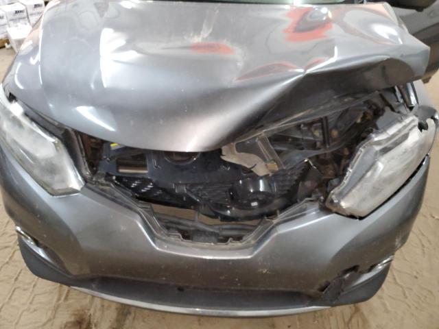 5N1AT2MV0FC802399 - 2015 NISSAN ROGUE S GRAY photo 11