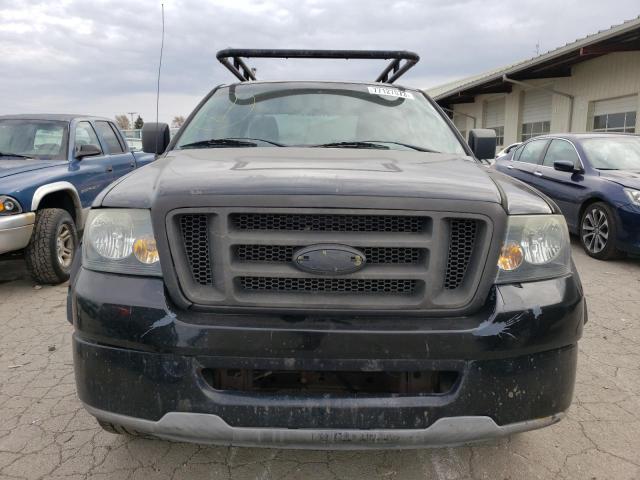 1FTRX12W17FA25247 - 2007 FORD F150 BLACK photo 5