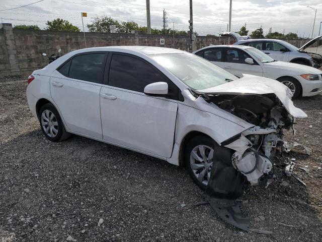 2T1BURHE7GC547784 - 2016 TOYOTA COROLLA L WHITE photo 4