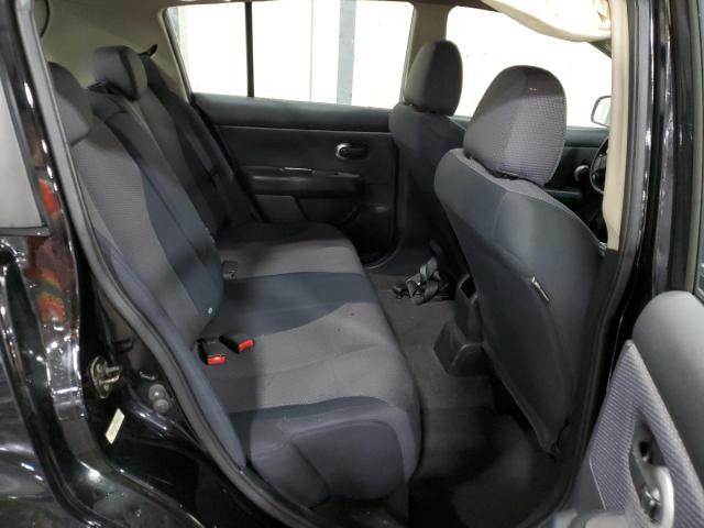 3N1BC13E37L401149 - 2007 NISSAN VERSA S BLACK photo 10