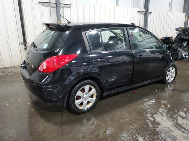 3N1BC13E37L401149 - 2007 NISSAN VERSA S BLACK photo 3