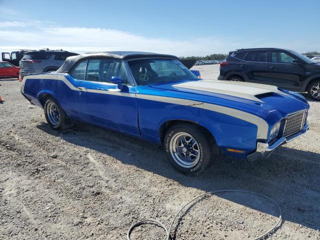 3J67K2M160111 - 1972 OLDSMOBILE CUTLASS SU BLUE photo 4